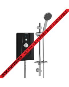 Glee 10.5kW Electric Shower Black